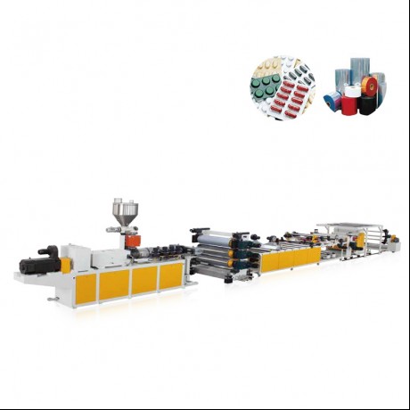 PVC Mai laushi mai laushi da Tsararren Sheet Extrusion Line