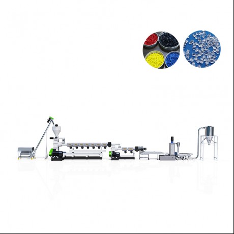 Single dunƙule Biyu Stage Pelletizing Machine